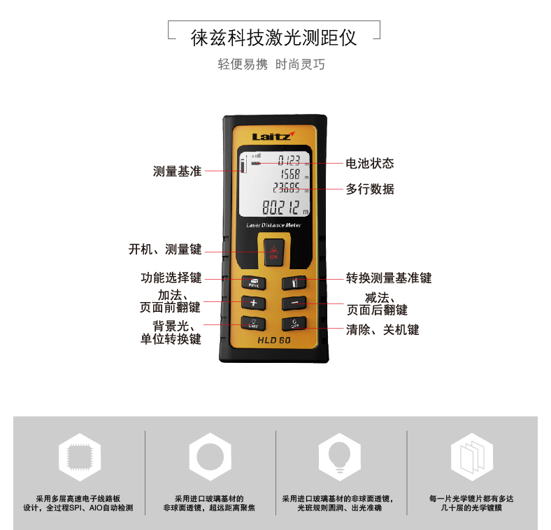 HLD60 (0.05-80m)激光測距儀