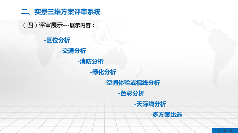實景三維方案評審系統(tǒng)